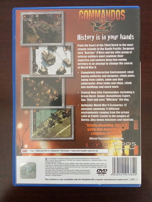 Commandos 2 PlayStation 2 like new