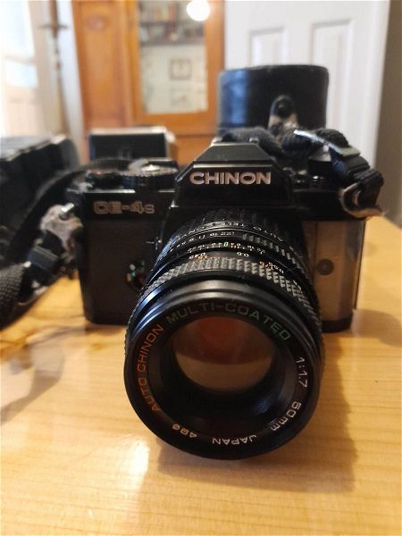  CHINON CE-4S & CHINON 50mm F/1.7 MC Lens