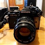  CHINON CE-4S & CHINON 50mm F/1.7 MC Lens