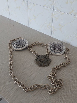 Nidodileda belt new adjustable silver