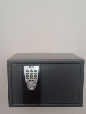 Safe new, small with electronic lock and keypad