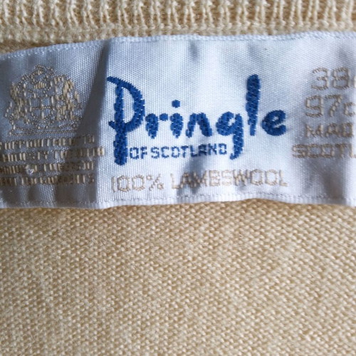 Wool cardigan men's like new, beige, size L-XL
