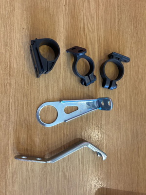Various bicycle mounting brackets