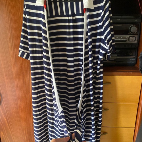 Tommy Hilfiger Maxi Dress, blue and white, summer style