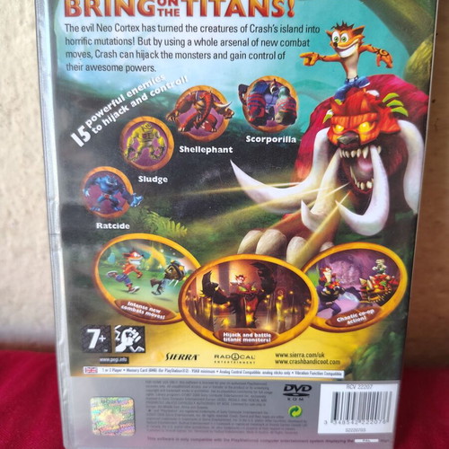 Crash of the Titans PlayStation 2 game