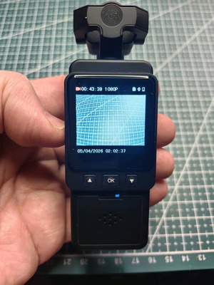 Dashcam 1080p with WiFi and realtime streaming, new