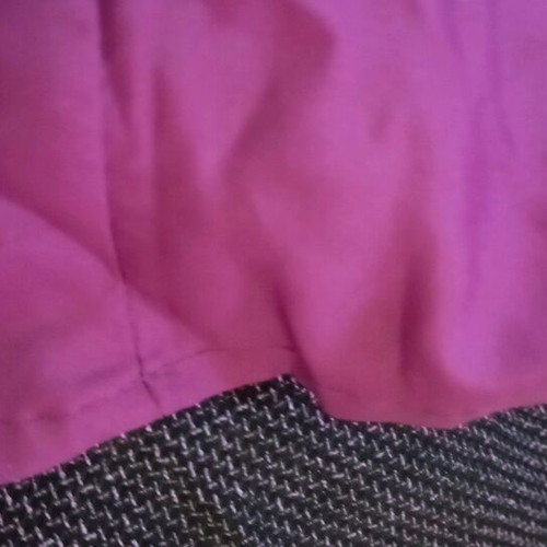 Katsari winter skirt like new, black with purple velvet details