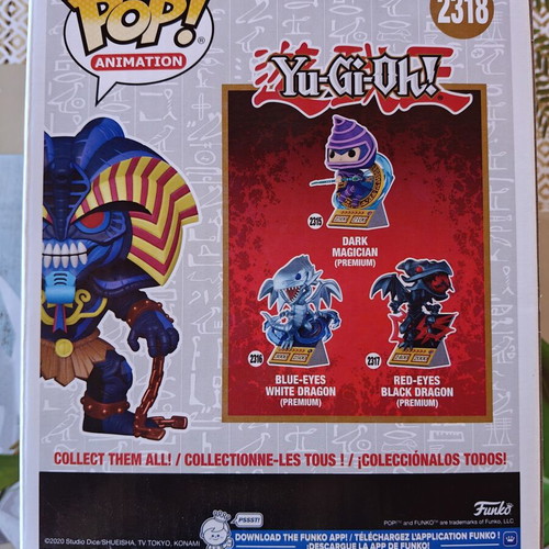 Funko Pop Yu Gi Oh Exodia Necross new, glows in the dark