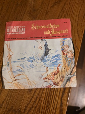 Vintage Grimm Schneewittchen und Rosenrot children's vinyl LP used