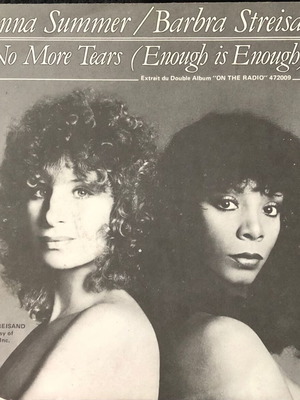 Donna Summer / Barbra Streisand No More Tears Vinyl 7" σαν καινούργιο, Pop