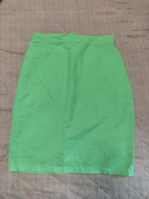 Green skirt used, size S 36 8