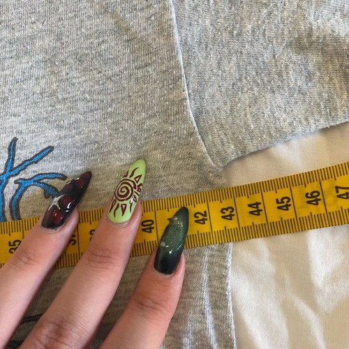 Grey T-shirt with The Simpsons print unisex used, size M