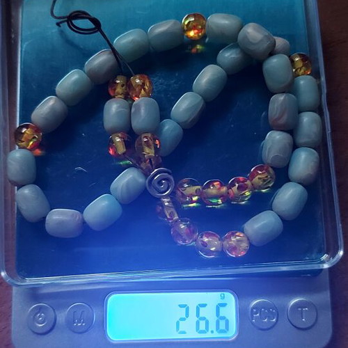 Luxury Dog Jewelry PJ-002 with Iaspis Imitation Beads