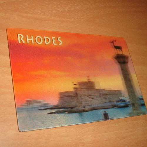 Rhodes decorative magnet like new