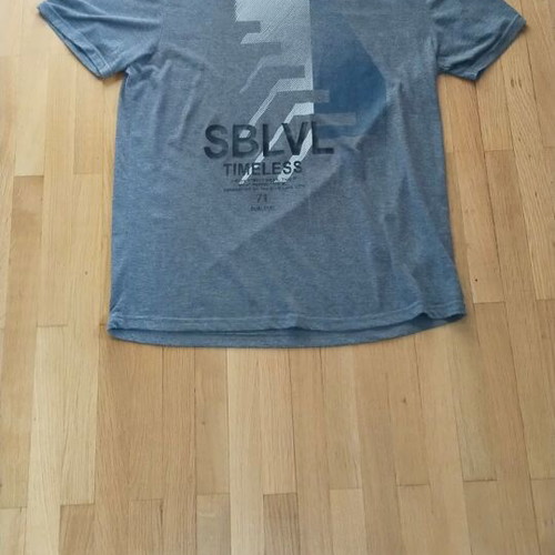 Tshirt Sublevel men's XL gray new