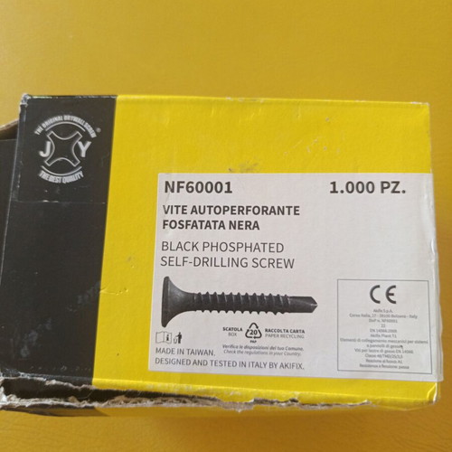 Black Screws Pack of 120