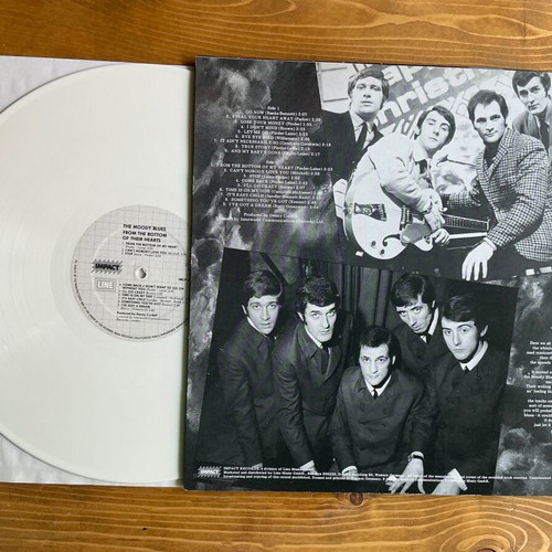 The Moody Blues From The Bottom Of Their Hearts vinyl record used, rock