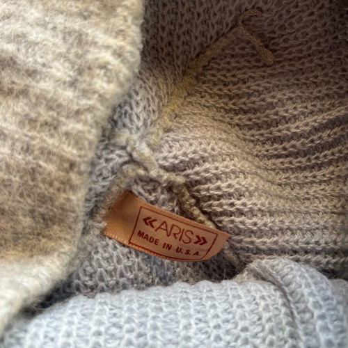 Woolen gray hat like new, size S