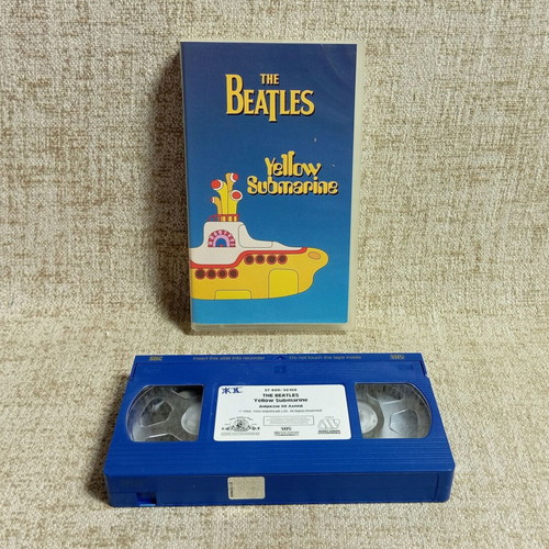 The Beatles Yellow Submarine VHS tape