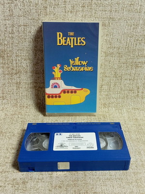 The Beatles Yellow Submarine VHS tape