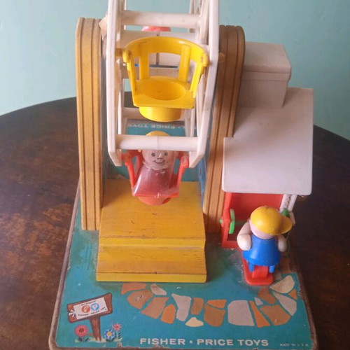 Antique wind-up toy used, good condition
