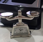 Miniature clock and scale new