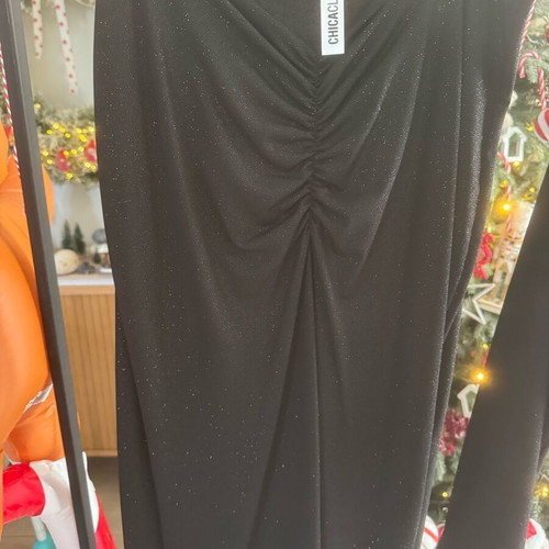 Chica Clothing skirt and top set like new, black, onesize