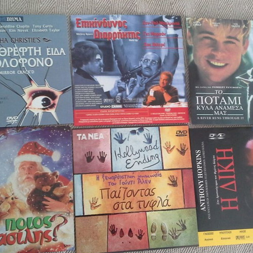 DVD movie set of 6 like new