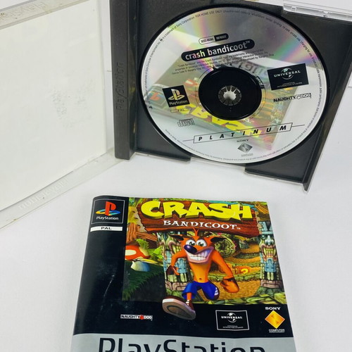 Crash Bandicoot PlayStation 1 PS1 game used, complete English