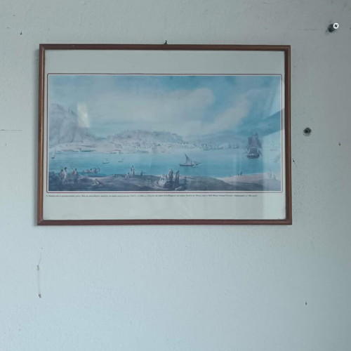 Nafplio Vintage Framed Print, like new