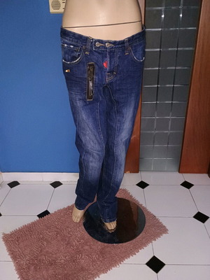 Dsquared2 pants size 46 like new, blue