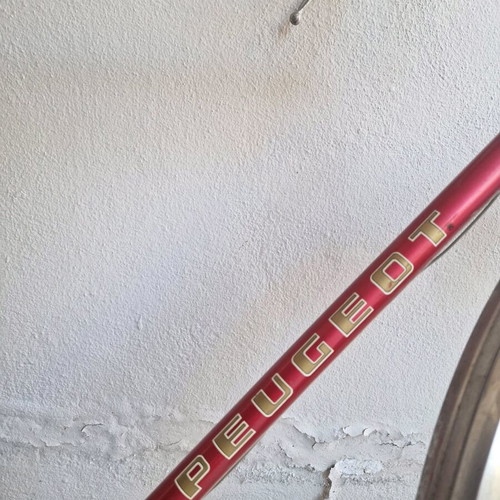 Peugeot bicycle used, city type, red, V-Brakes