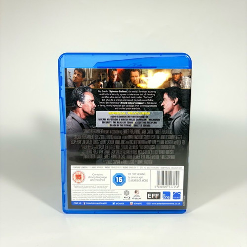 Escape Plan Blu-ray like new with English subtitles and slipcase