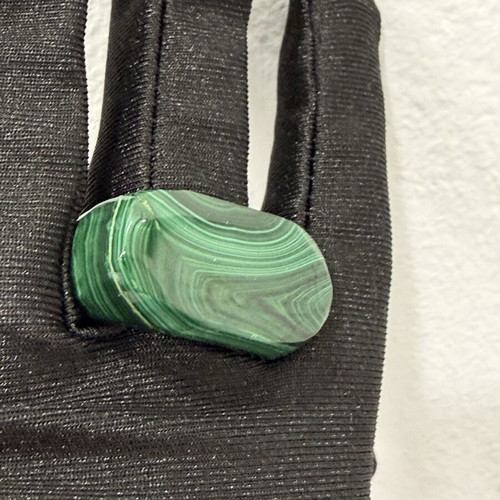 Malachite ring new, elegant design for queen