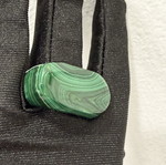 Malachite ring new, elegant design for queen