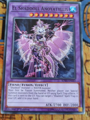 El Shaddoll Anoyatyllis κάρτα Yu-Gi-Oh! σαν καινούργιο