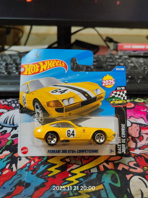 Hot Wheels Ferrari 365 GTB4 Competizione new