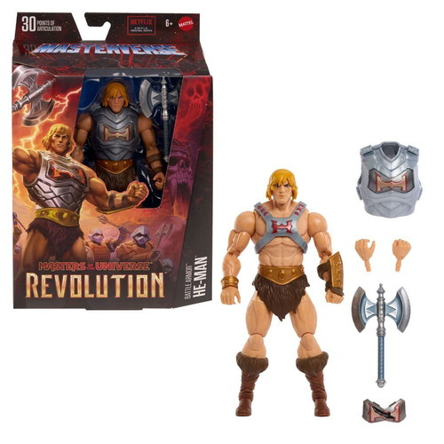 MOTU Masterverse Revolution Battle Armor He-Man action figure new