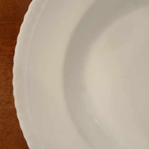 Deep plates used Keramikos, pack of 6, vintage 23 cm