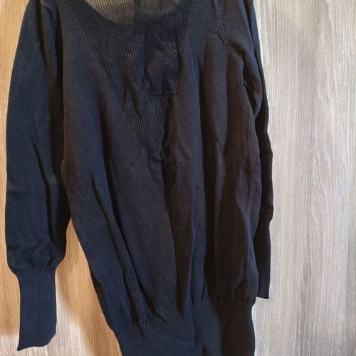 Acme women's black blouse dress like new, size S