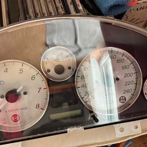 MX5 NB1 speedometer used white
