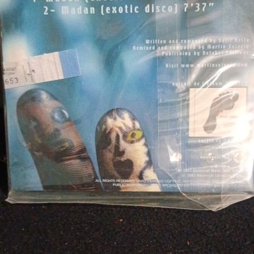 Martin Solveig vs Salif Keita Madan CD sealed, electronic