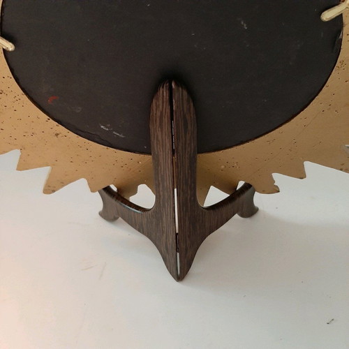 Vintage sun wall decor like new, resin, 32cm diameter