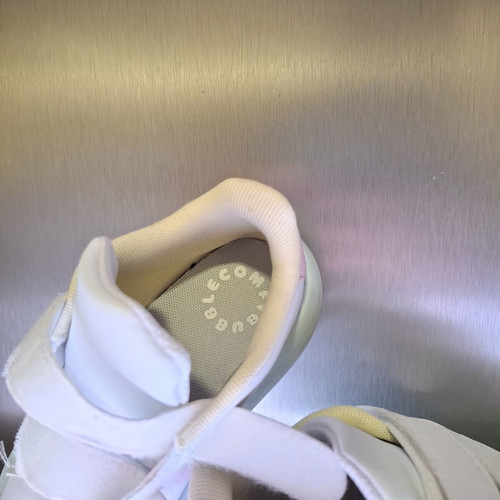 Adidas Bubble kids' sports shoes size 26 used, white mint pink