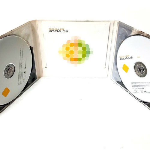 Schiller Atemlos Deluxe Edition 1 CD + 1 DVD Digipak like new