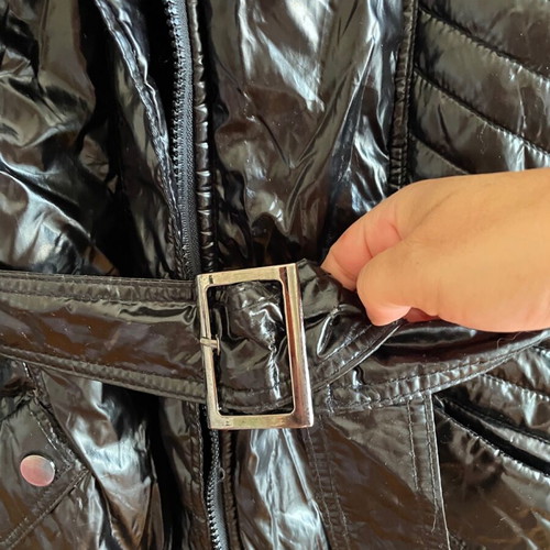 Hot Shot Collection long waterproof jacket like new, black
