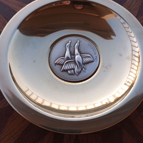 Ilias Lalaounis decorative brass and 925 silver plate