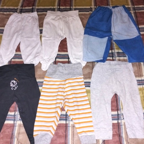 Baby pants 6-9 months large set good condition