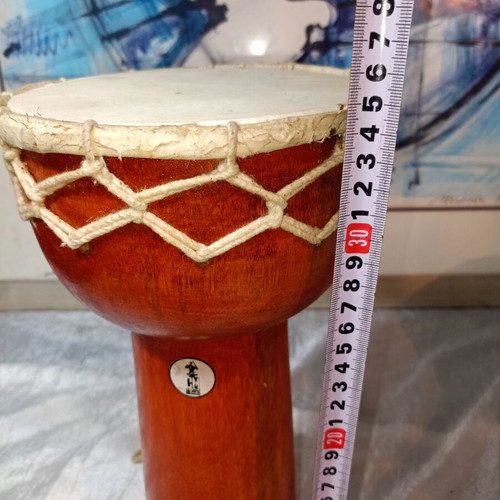 Traditional handmade doumbek used