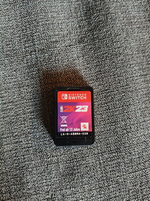 2K23 Nintendo Switch game cartridge used, no box